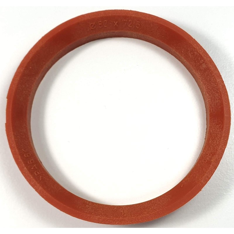 RONAL 4x Centring Rings 82.0-72.5/82 to 72.5 Blood Orange