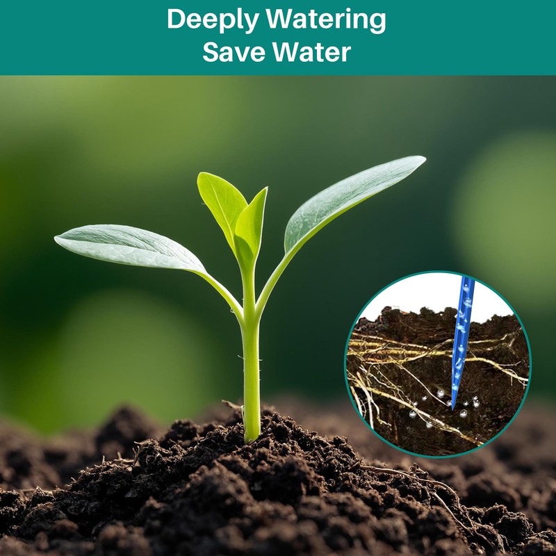 Biling Solar Drip Irrigation System, 3W Drip Irrigation Kit Digital