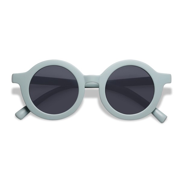 SOJOS Cute Round Polarized Sunglasses for Kids Girls Boys UV400
