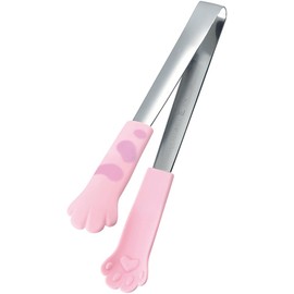 Tanabe Hardware 2556 Kitty Tongs, Peach Tama, Pink, Total Length 4.7 x Width 0.8 inches (120 x 20 mm), Plate Thickness: 0.04 inches (1.0 mm)