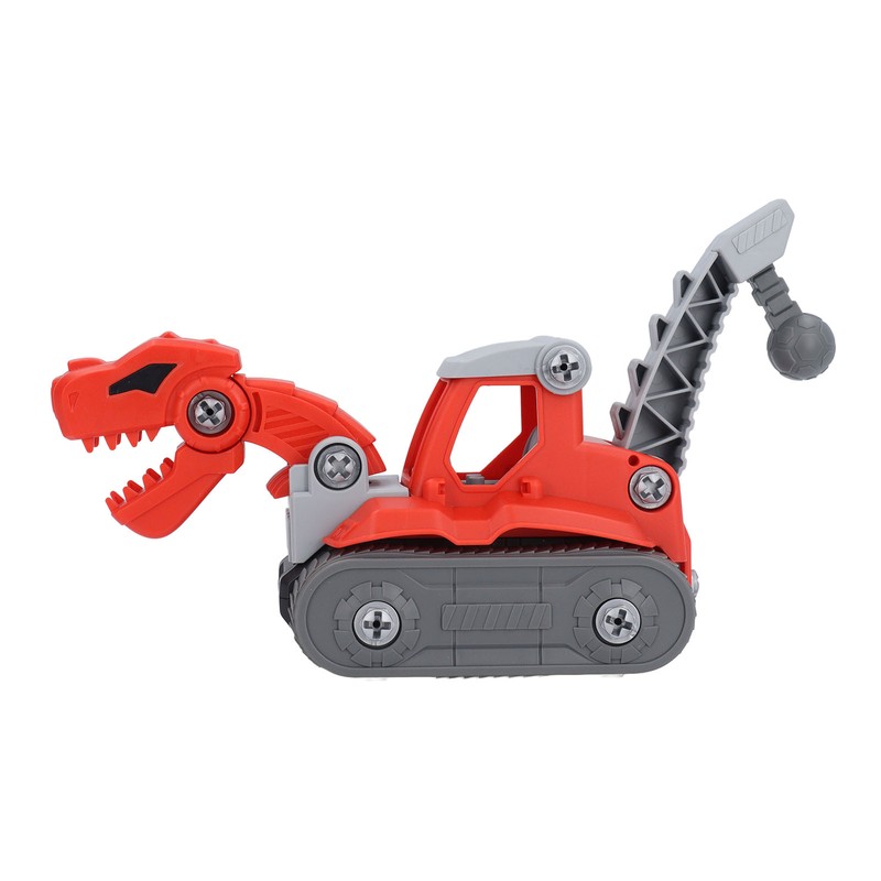 Kids DIY Vehicle Assemble Toy Imagination Development Dinosaur Transformation Car