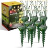 Mole Repellent for Lawns Solar Powered Gopher Repeller Stakes for