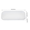 RV Interior LED Dome Lamp Oval Shape Warm White Light