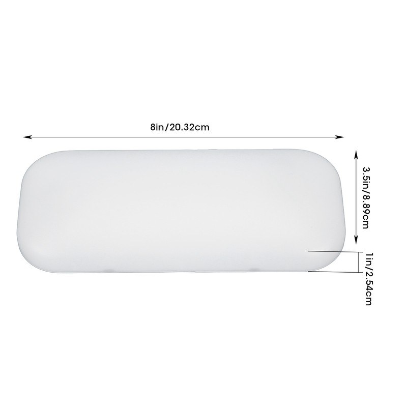 RV Interior LED Dome Lamp Oval Shape Warm White Light