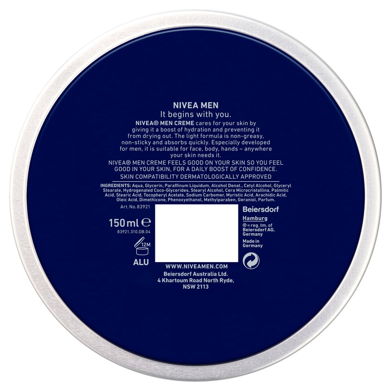 Nivea for Men Creme 150ml