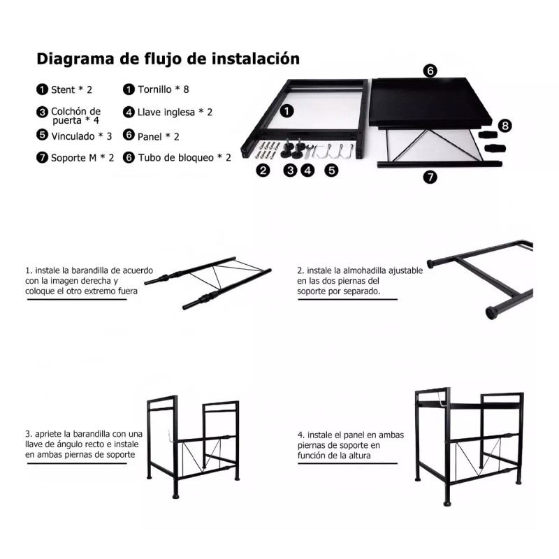 Gmdr Estante Extensible Para Horno De Microondas De 2 Niveles