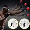 TEKXYZ Reflex Ball, 3 Different Boxing Training Ball with Headband,