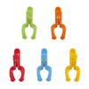 CBJAPAN Kogure Clothespins Colorful Set of 5 Rod Pinch Double