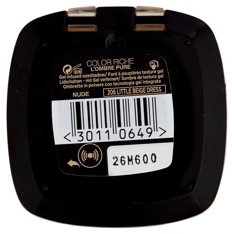 L'Oreal Paris Colour Riche L'Ombre 206 Pure Beige Small Clothing