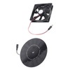 5W Chicken Coop Exhaust Ventilation Fan Monocrystalline Silicon Pet Cat