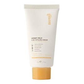 Gisou Honey Milk Crema de Peinado 5 en 1, con Miel de Mirsalehi, Ácido Hialurónico y Proteína de Leche, Tamaño de Viaje 50ml
