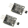 Tegg 2PCS KY-003 Hall Effect Magnetic Sensor Module for Arduino