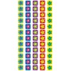 Sticker Solutions Mini Square Smiley Star Stickers (Pack of 180)