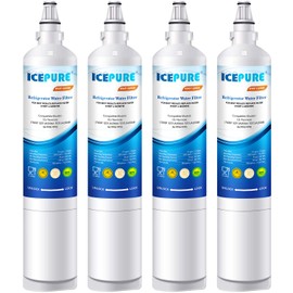 ICEPURE 9990 Replacement for LG LT600P, 5231JA2006A, 5231JA2006B, KENMORE 46-9990, 469990, RWF1000A Refrigerator Water Filter, 4 PACK