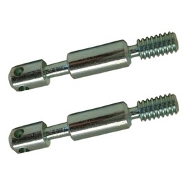cyclingcolors 2 x Bed Screws M8 x 50 mm Furniture Connectors Wood Metal Furniture Wood Connector Plate Connectors Dowels Furniture Screws