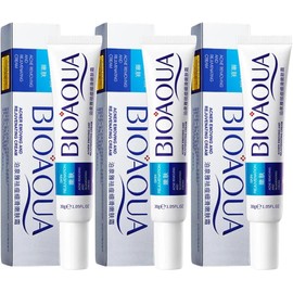 3pcs Crema Pure Skin Elimina Acné y Cicatrices Control De Grasa - 30gr c/u