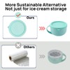 1pc silicone lid for Dash My Mug Ice Cream Maker,