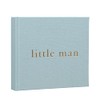 Home Inspirations Bambino Blue Linen Photo Album - Little Man