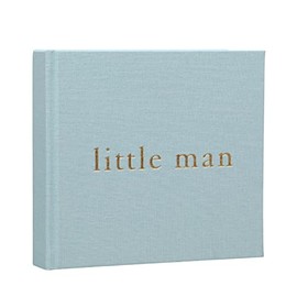 Home Inspirations Bambino Blue Linen Photo Album - Little Man