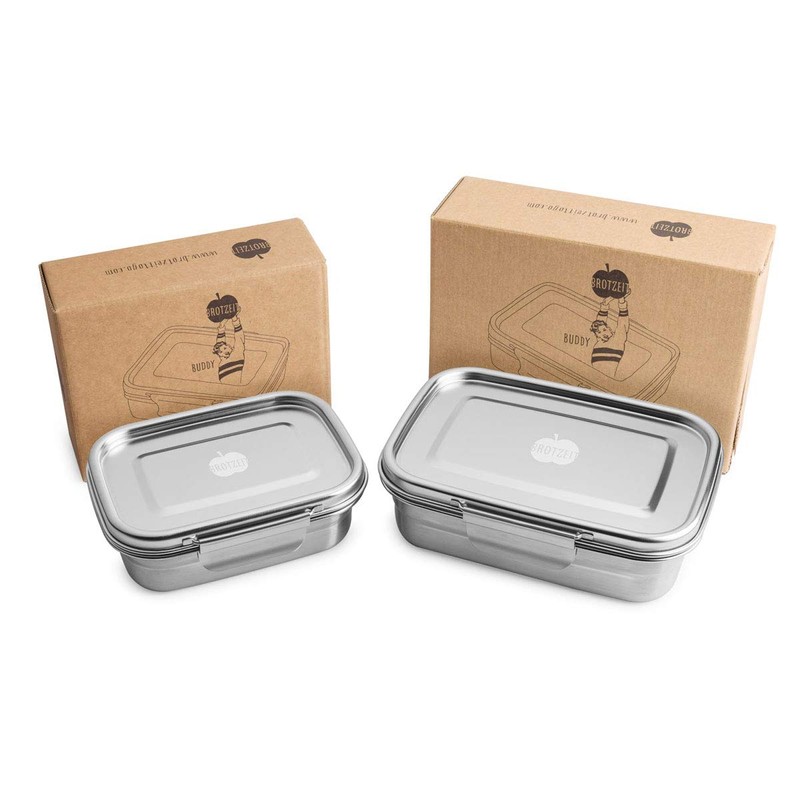 'Buddy' dense lunch box made of stainless steel, 550 ml,