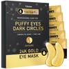 Maskiss 24k Gold Collagen Eye Gel Patches,48pcs/box Eye Mask for