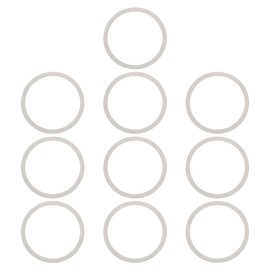LT Easiyl 10Pcs 28.6mm Headset Shim Micro Spacer for Mountain Bikes with 1-1/8 Inch Handlebars 29x33.5x0.2mm