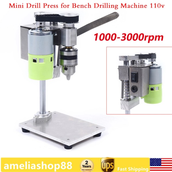 Unbranded/Generic Mini Drill Press Bench Small electric Drill Machine Work