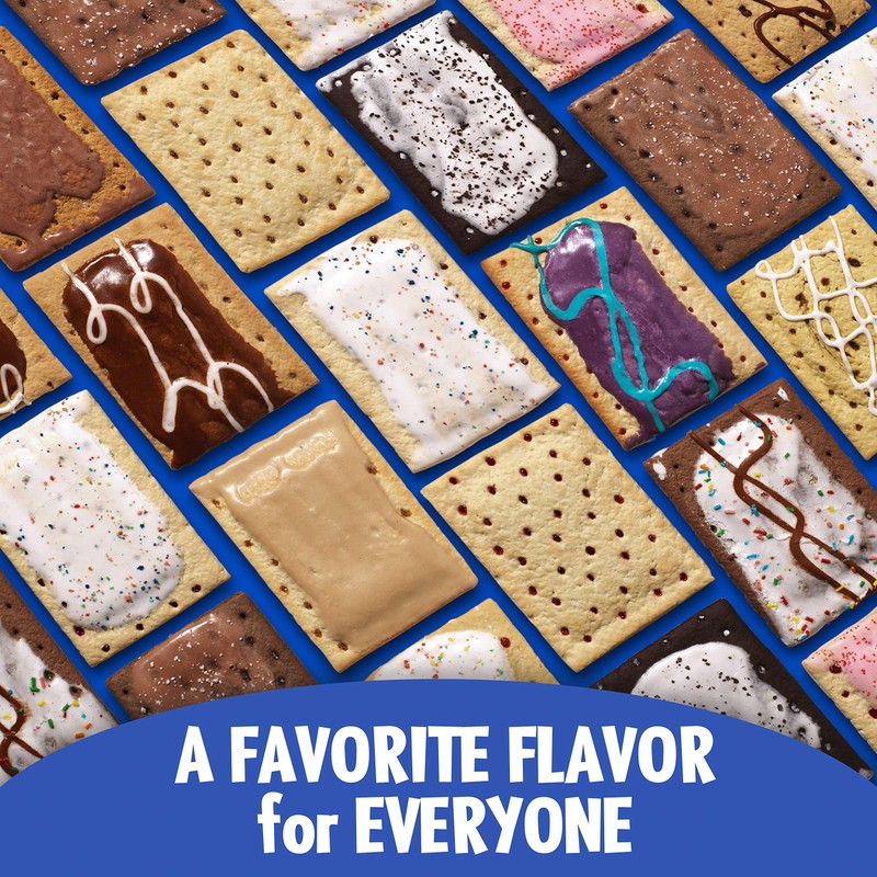 Pop-Tarts Breakfast Toaster Pastries, Frosted Brown Sugar Cinnamon Flavored, Value