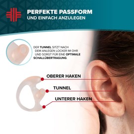 Ear Insert in Various Finishes & Sizes