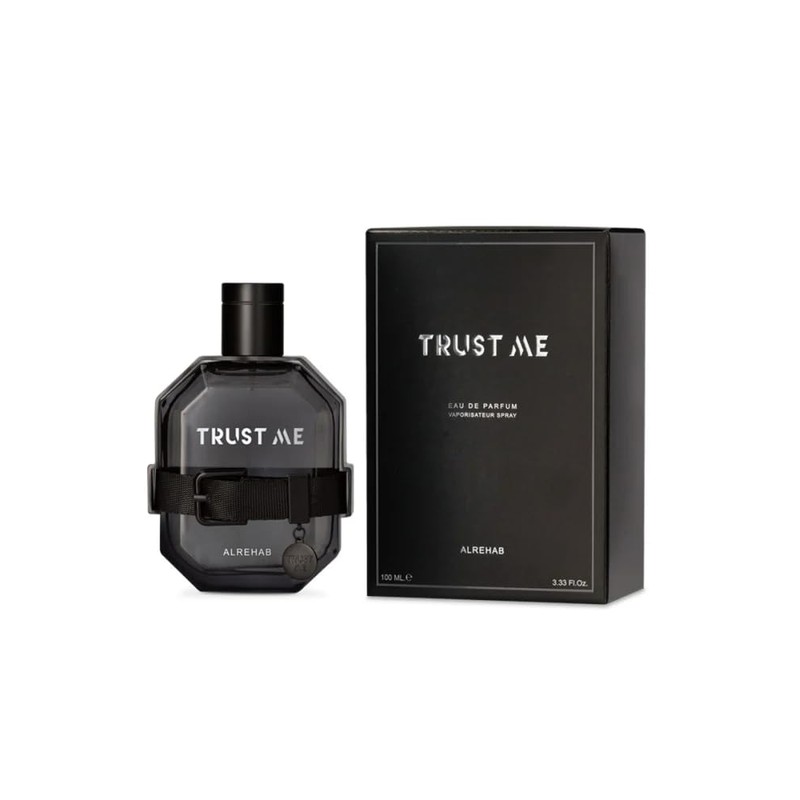 Al-Rehab Trust Me Eau De Parfum Spray for Men, 3.4