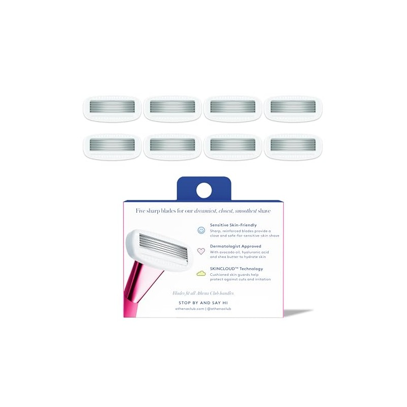 Athena Club Women's Razor Blade Refills - 8 Count
