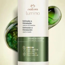 Natura Lumina Crema Para Peinar Cabello Rizadorulos 300ml                                                                                             