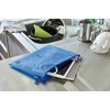 VELOFLEX 2704050 Zip Pocket DIN A4 Blue Fabric Reinforced EVA
