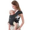 MOMTORY Baby Carrier, Newborn Carrier, Cozy Baby Wrap Carrier, with