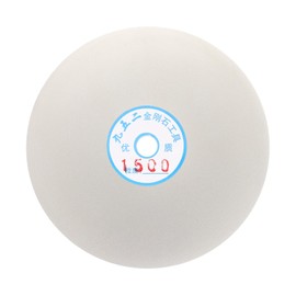 HARFINGTON Diamond Flat Lap Disc 6" x 1/2" Arbor 1500 Grit Abrasive Diamond Coated Grinding Wheel for Grinding Sanding Lapping Polishing Ceramics, Glass, Stones, Gemstone