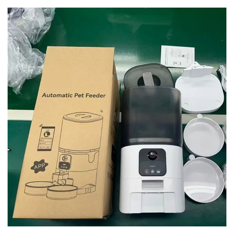 6L Premium Large Capacity Automatic Dog Feeder Remote Control App