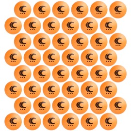Cannon Sports 3-Star Table Tennis Balls - Professional Table Tennis Balls for Indoor & Outdoor Play - Perfect for Competition & Casual Games - Beer Pong Balls for Table Games (Orange, 48 Pack)