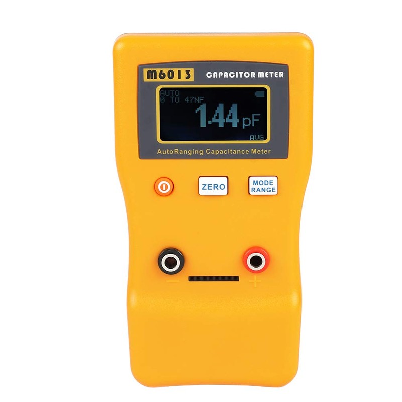 Akozon M6013 Capacitance Meter Auto Ranging Capacitor Capacity Meter 5-Digit