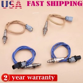Motorcraft Set of 4 New Motorcraft Oxygen Sensor for 2011-2014 Ford F150 Pickup 5.0L 6.2L