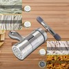 Manual Press Pasta Machine Stainless Steel Hand Wringing Noodles Making