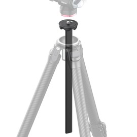 Ulanzi Zero Y Tripod Accessory Tripod Center Axis Head Conversion Accessory Center Ball Replacement Head Compatible 1/4" Screw Aluminum