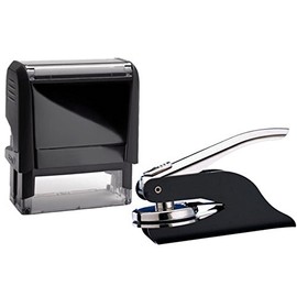 Self Inking Maryland Notary Stamp & Seal Embosser Value Package