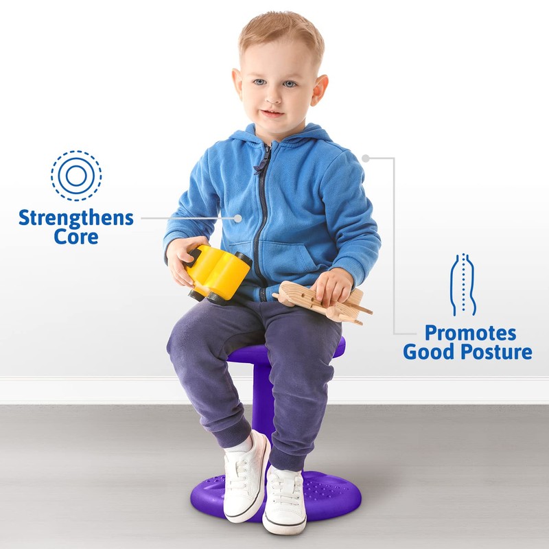 Studico ActiveChairs Kids Wobble Stool, Flexible Preschool & Elementary Classroom