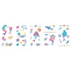 Avenir 6308204 Creative Nail Stickers & Tattoos Mermaid Temporary Stickers