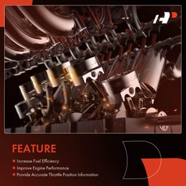 A-Premium TPS Throttle Position Sensor Compatible with Toyota Tundra 2000-2003, Sequoia 2001-2003, Land Cruiser 1998-2002 & Lexus LS400 1997-2000, LX470 1998-2000/2004, SC300 SC400 1997-2000