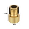 2pcs Brass Presta to Schrader Bike Valve Adapter Converter