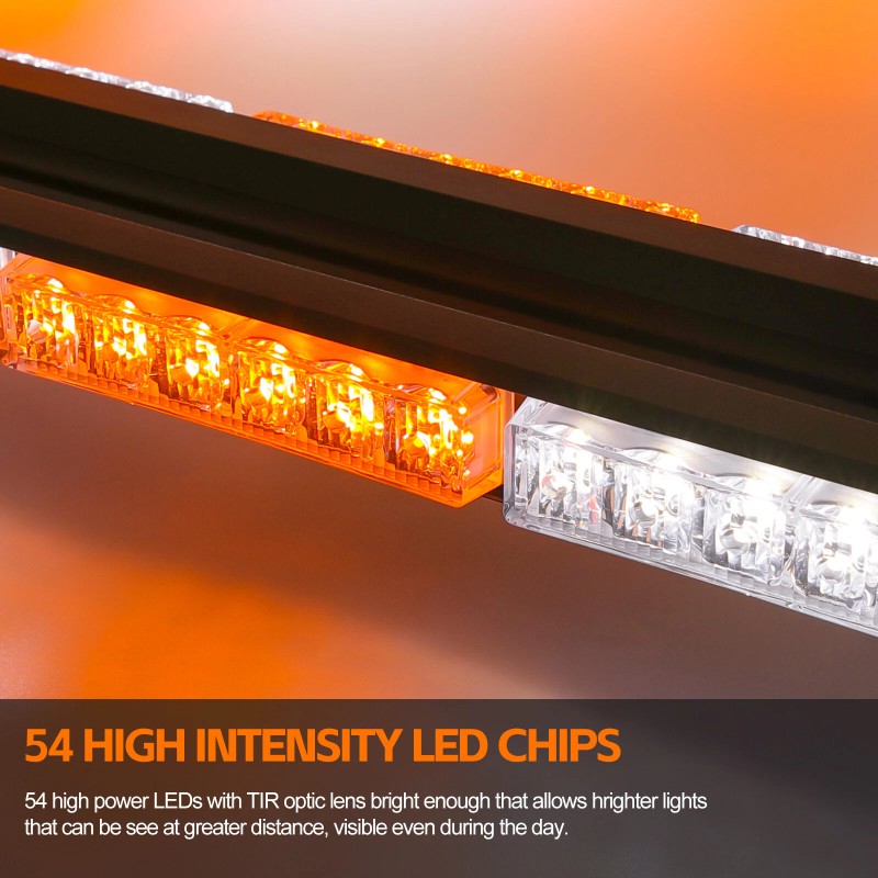 Dreamizer For Jeep Gladiator Compass 54 LED Rooftop Strobe Light