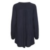 Kaffe Women's's Amber V-Neck Tunic Blouse, Blue (Midnight Marine 52737),