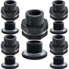 YSIL PVC Bulkhead Fitting 3/4 Inch Female Water Tank Connector