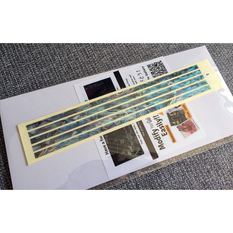 Jockomo Customize Guitar Inlay Sticker Stick-5mm Width (BL)